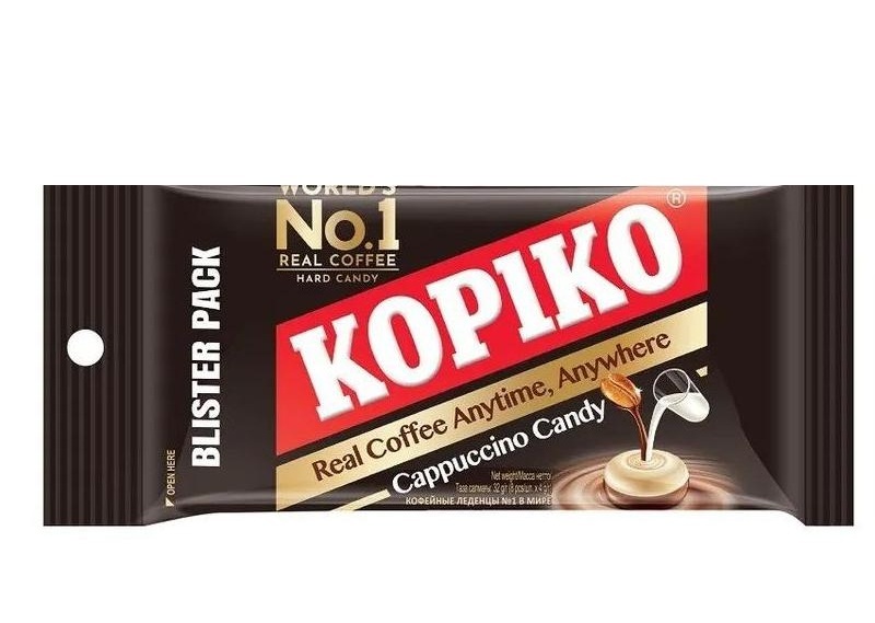 XV074 KOPIKO 咖啡糖 cappuccino味 32g EXP:27.03.22