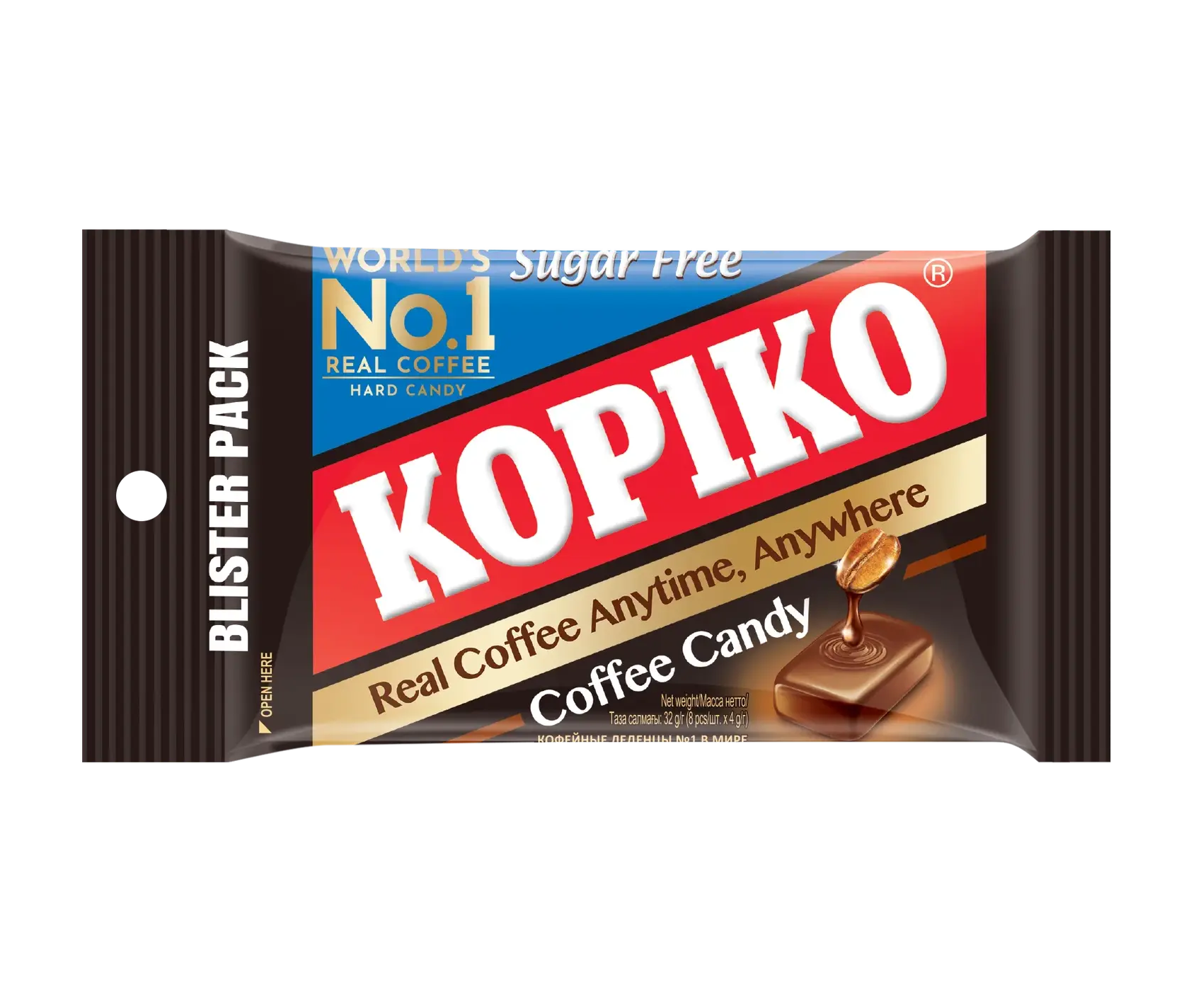 XV075 KOPIKO咖啡糖 SUGAR FREE版 32g EXP:27.05.10