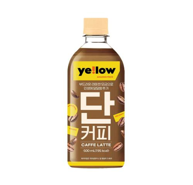 XV077 Yellow) 韓國甜咖啡拿鐵 500ml EXP:26.09.19