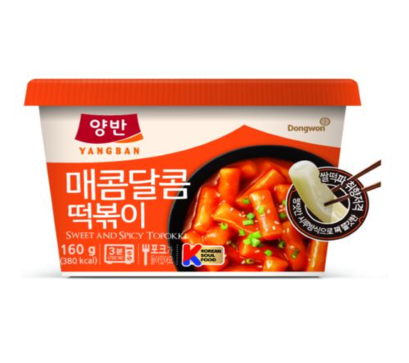 XV081 兩班) 甜辣味即食辣炒年糕160g EXP:3個月或以上