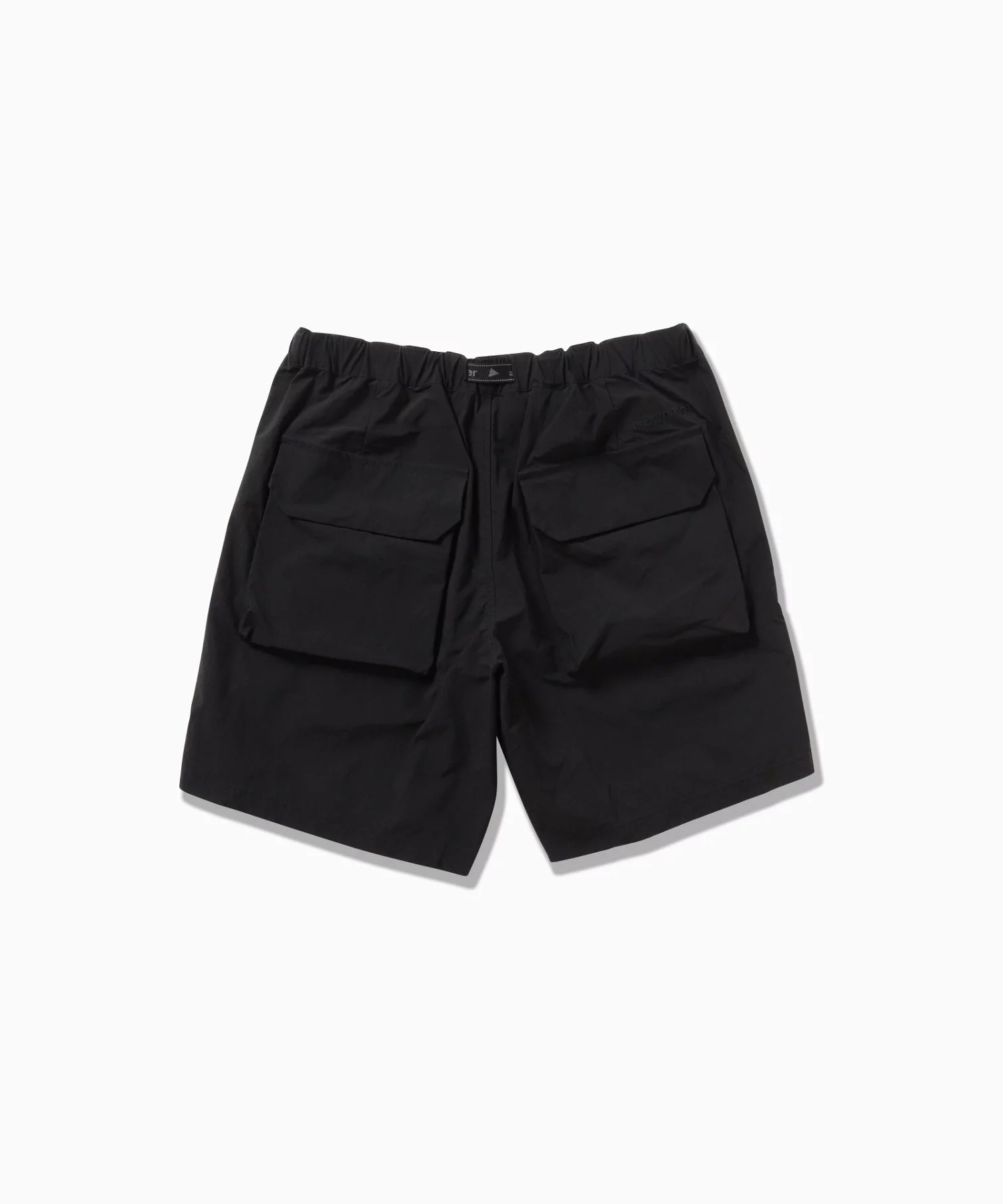 and wander｜Twill Short Pants "Black"