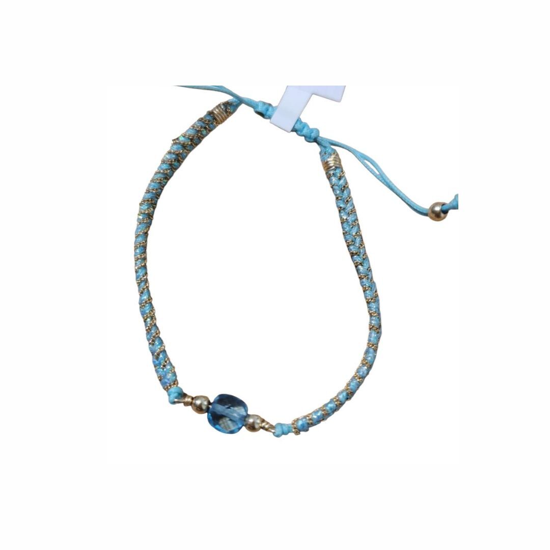 1YA0326-494 [YAY PARIS] Vaiana Cord Bracelet - Topaz #203oumoa101 (EU)