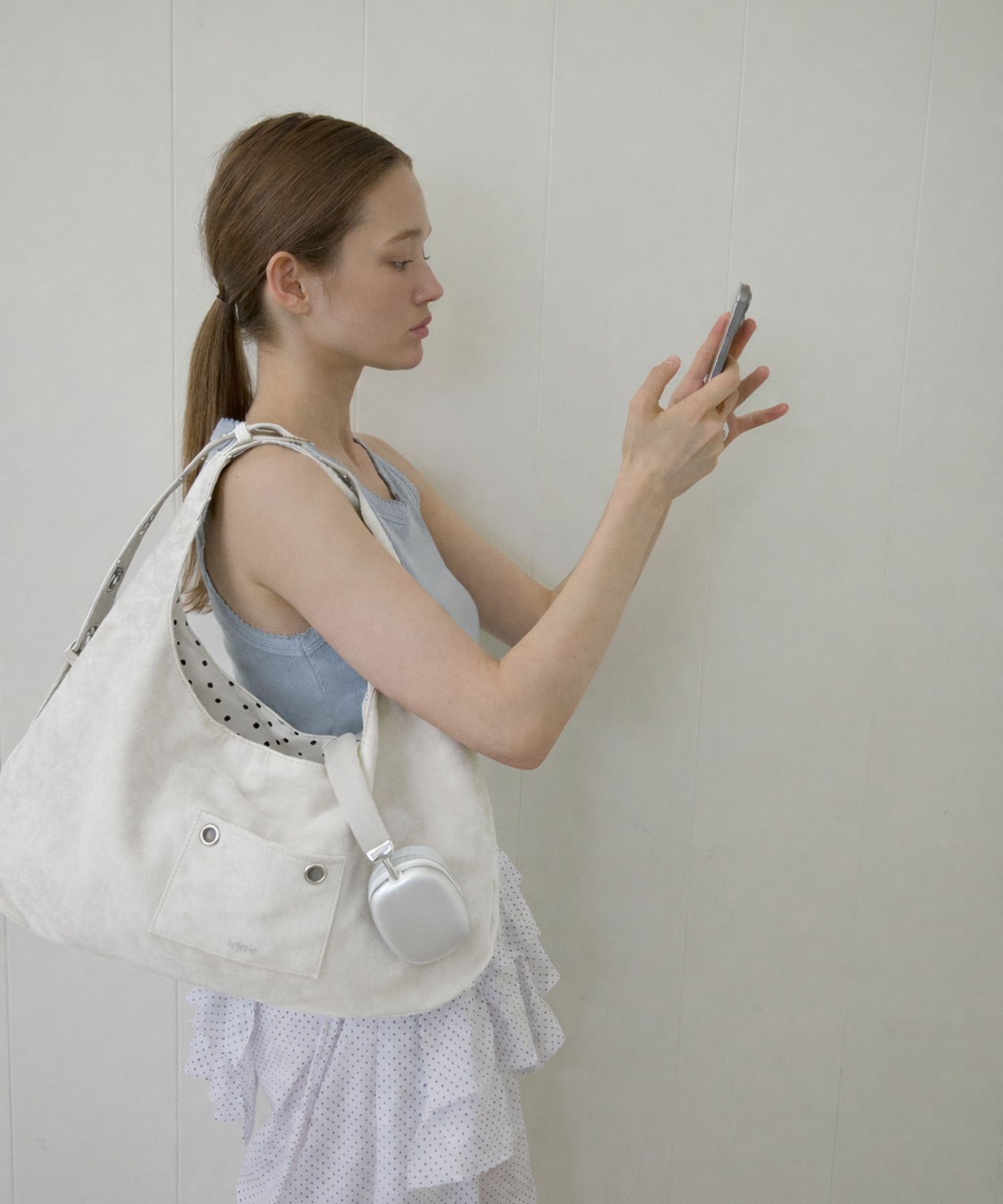 LETERIE 扣環兩用斜背包 BUCKLE