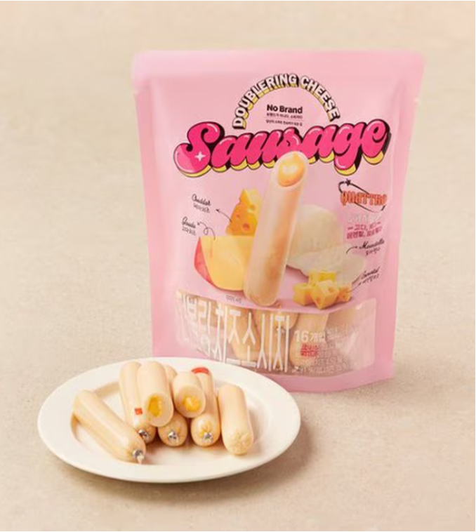 XV106 No Brand) 雙倍芝士香腸 400g EXP:3個月或以上