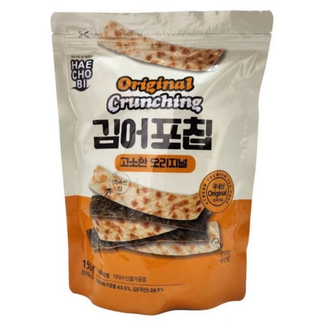 XV112 韓國 Hae Cho Bi 紫菜脆魚片 EXP:3個月或以上