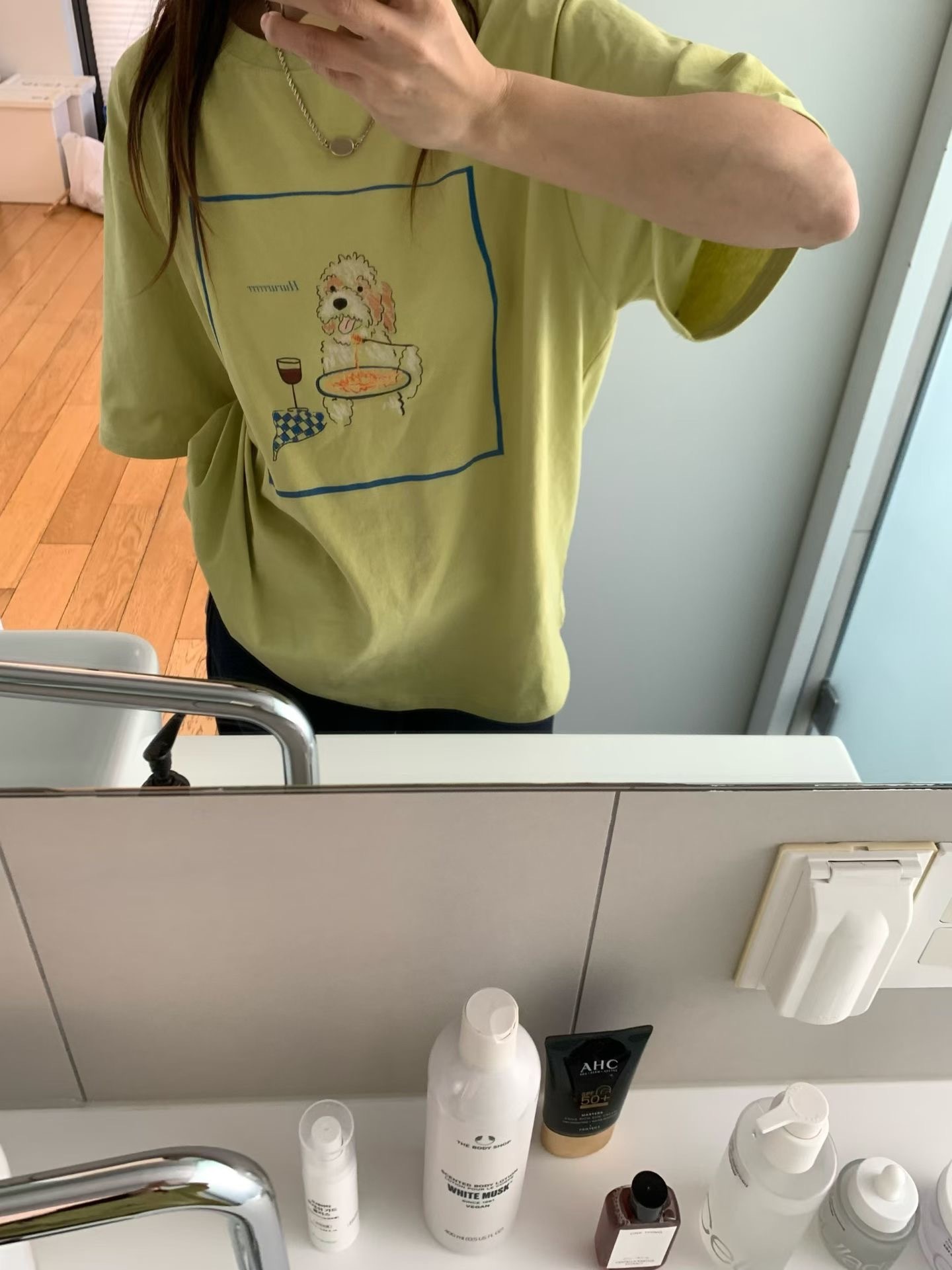 Spaghetti printing 1/2 tee