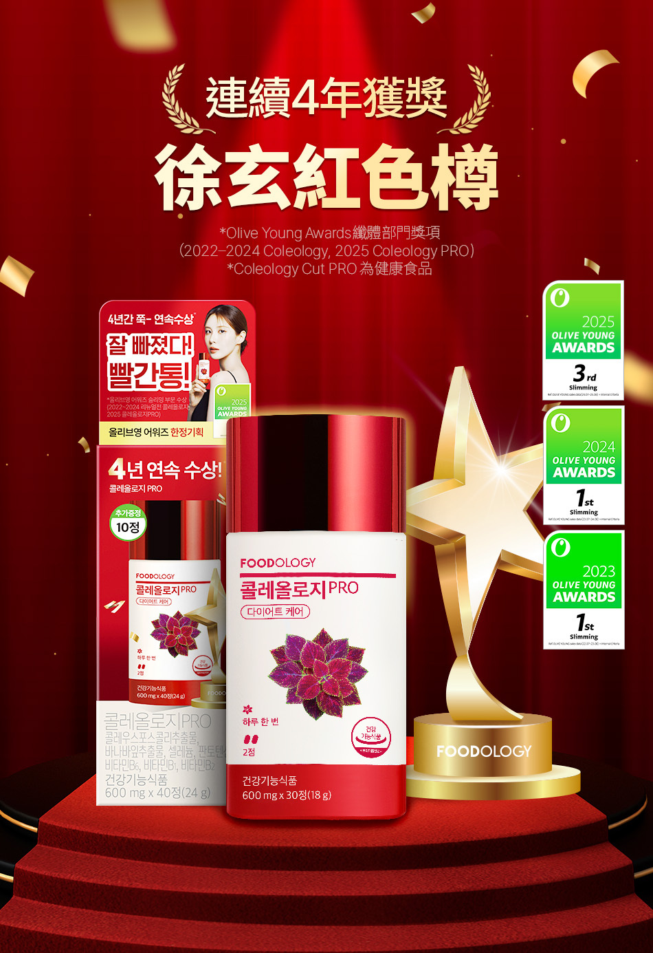 《現貨》FOODOLOGY Coleology 600mg*60Tablets