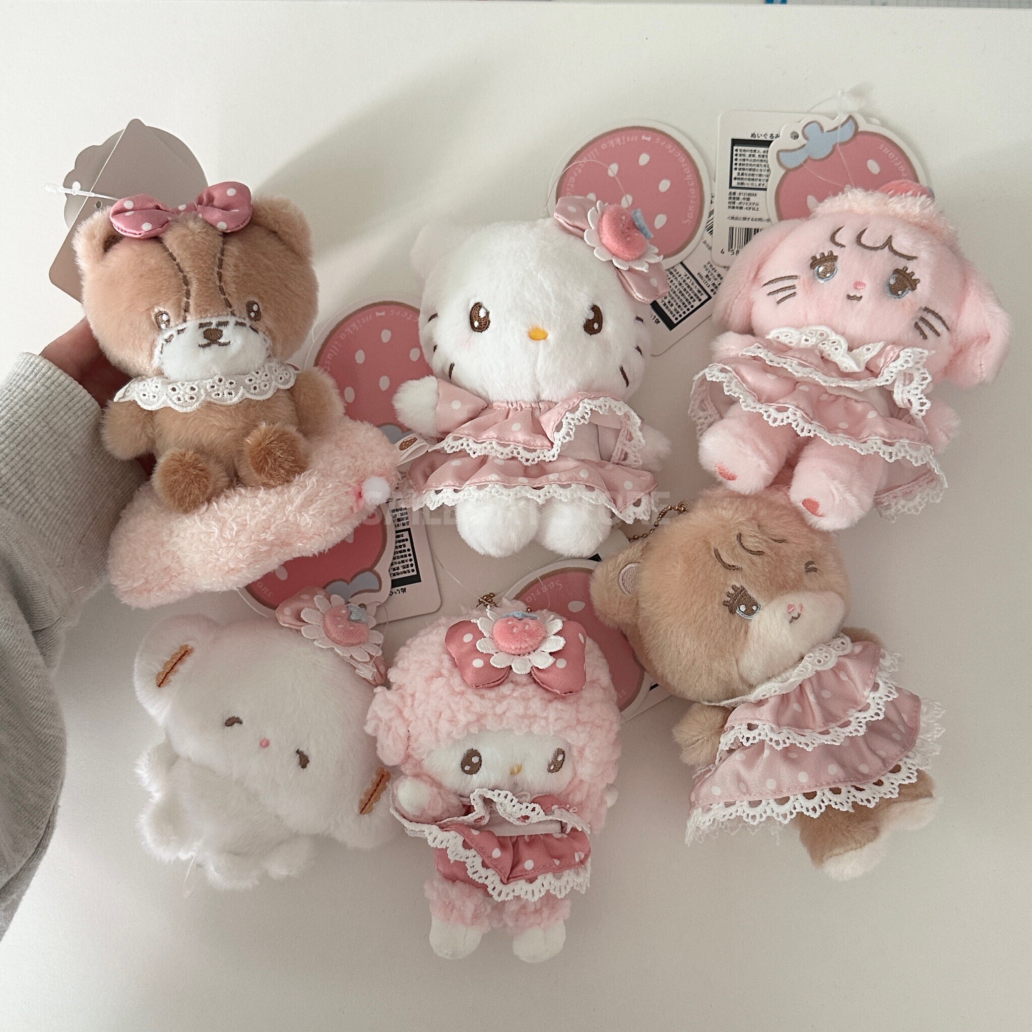 #現貨  🇯🇵日本 mikko × 三麗鷗 POP UP STORE 快閃店 絨毛玩偶吊飾