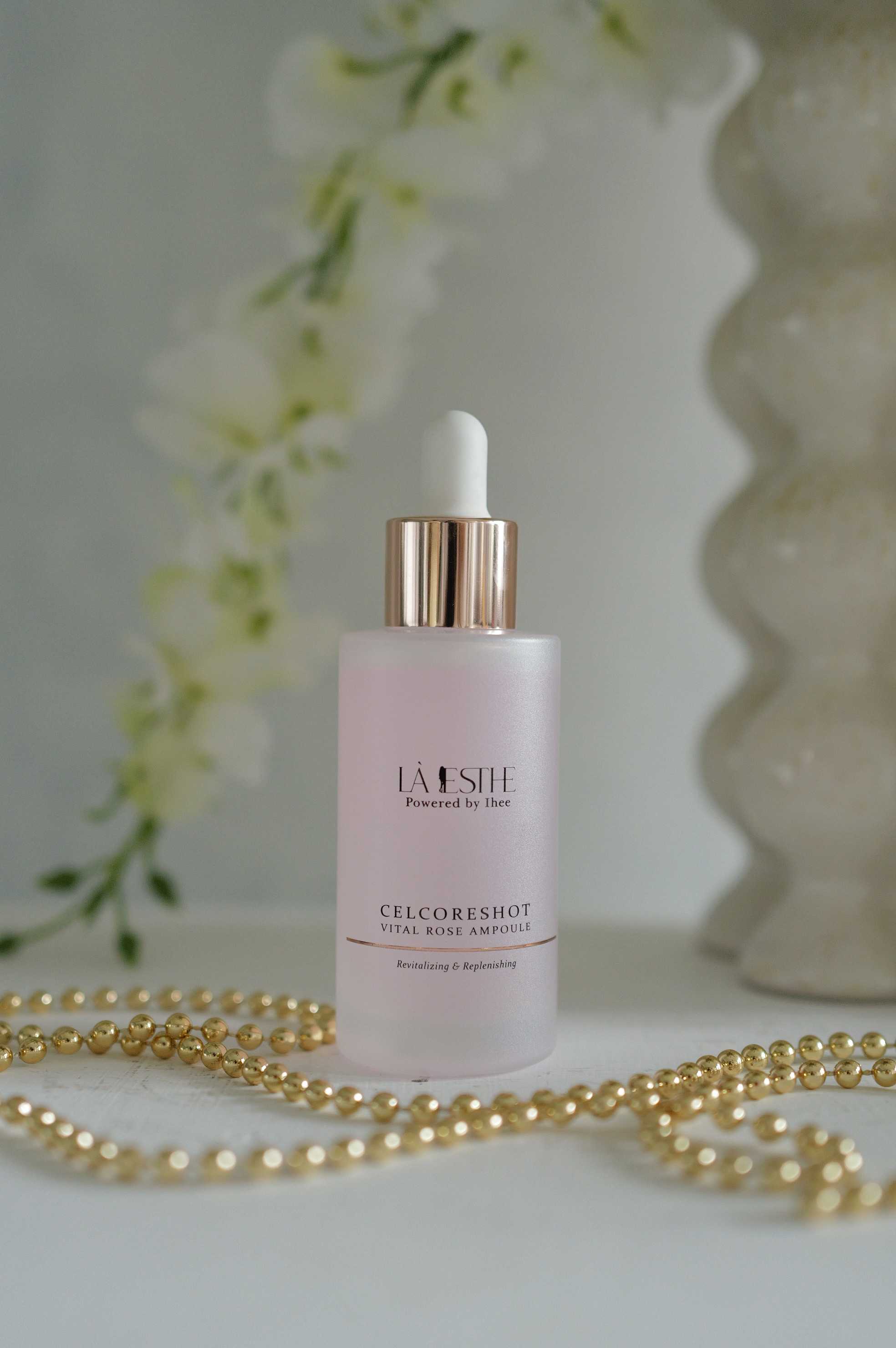 (盒損) LAESTHE 能量玫瑰保濕安瓶 50ml