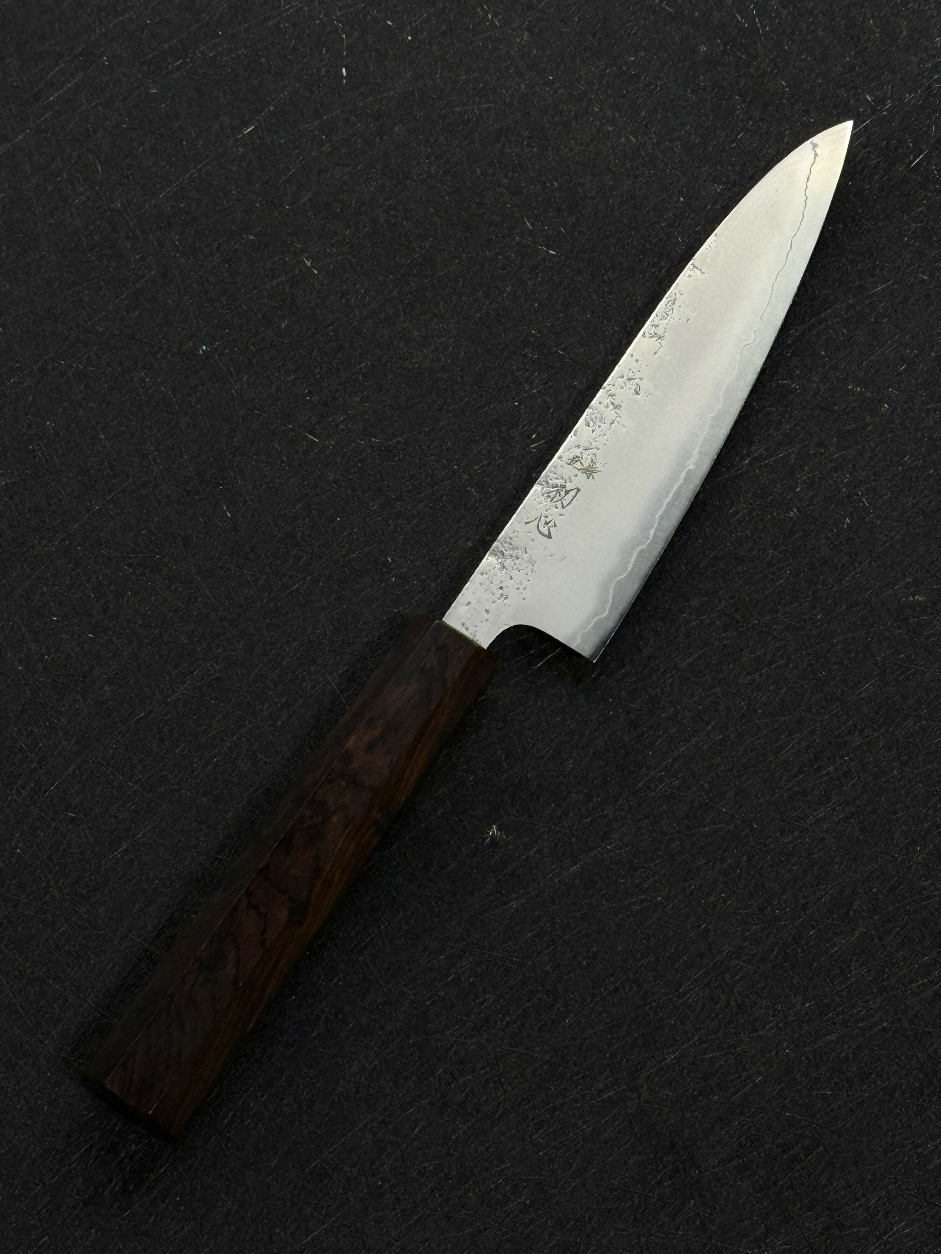 Hatsukokoro Ginrei Ginsan Petty Ebony Handle