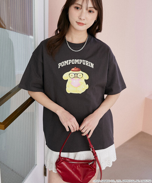 PUBLUX / SANRIO CHARACTERS GLASSES TEE