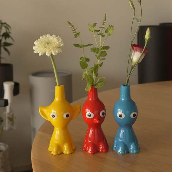 #預購🇯🇵日本 皮克敏 PIKMIN 陶瓷花瓶