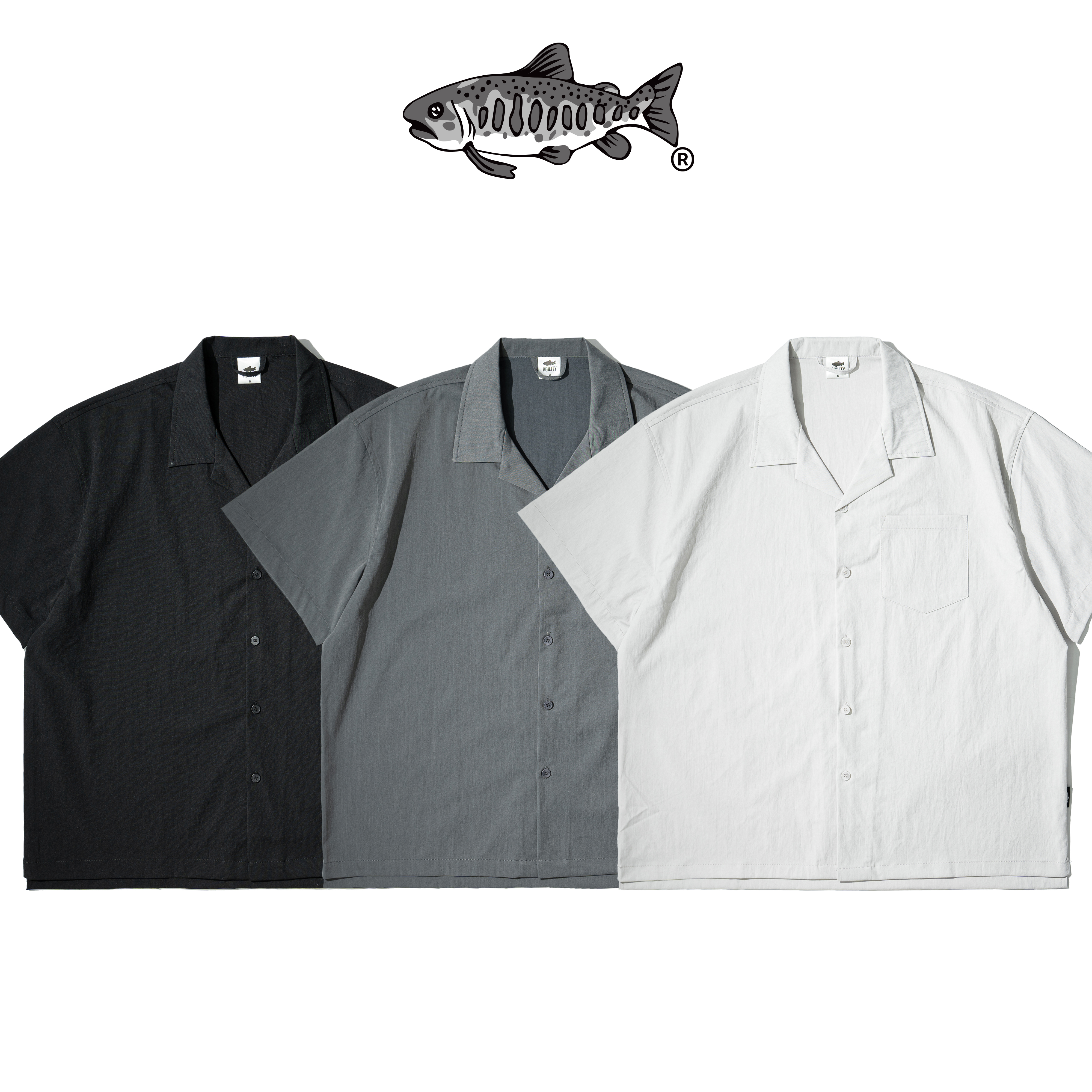 AGILITY Slub Cotton Cuban Shirts 竹節棉 古巴領 短袖襯衫 [SS68]