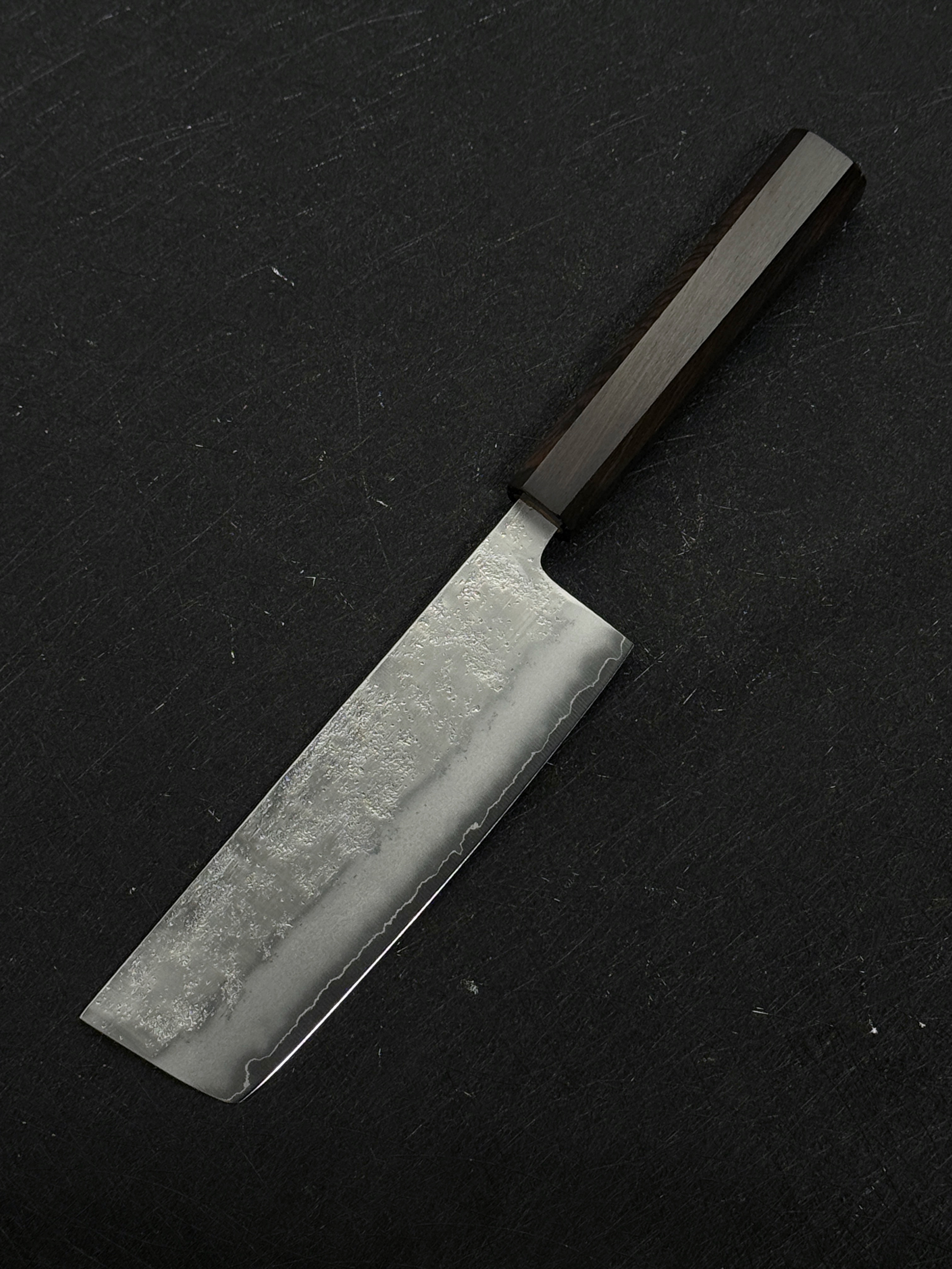Hatsukokoro Ginrei Ginsan Nakiri Ebony Handle