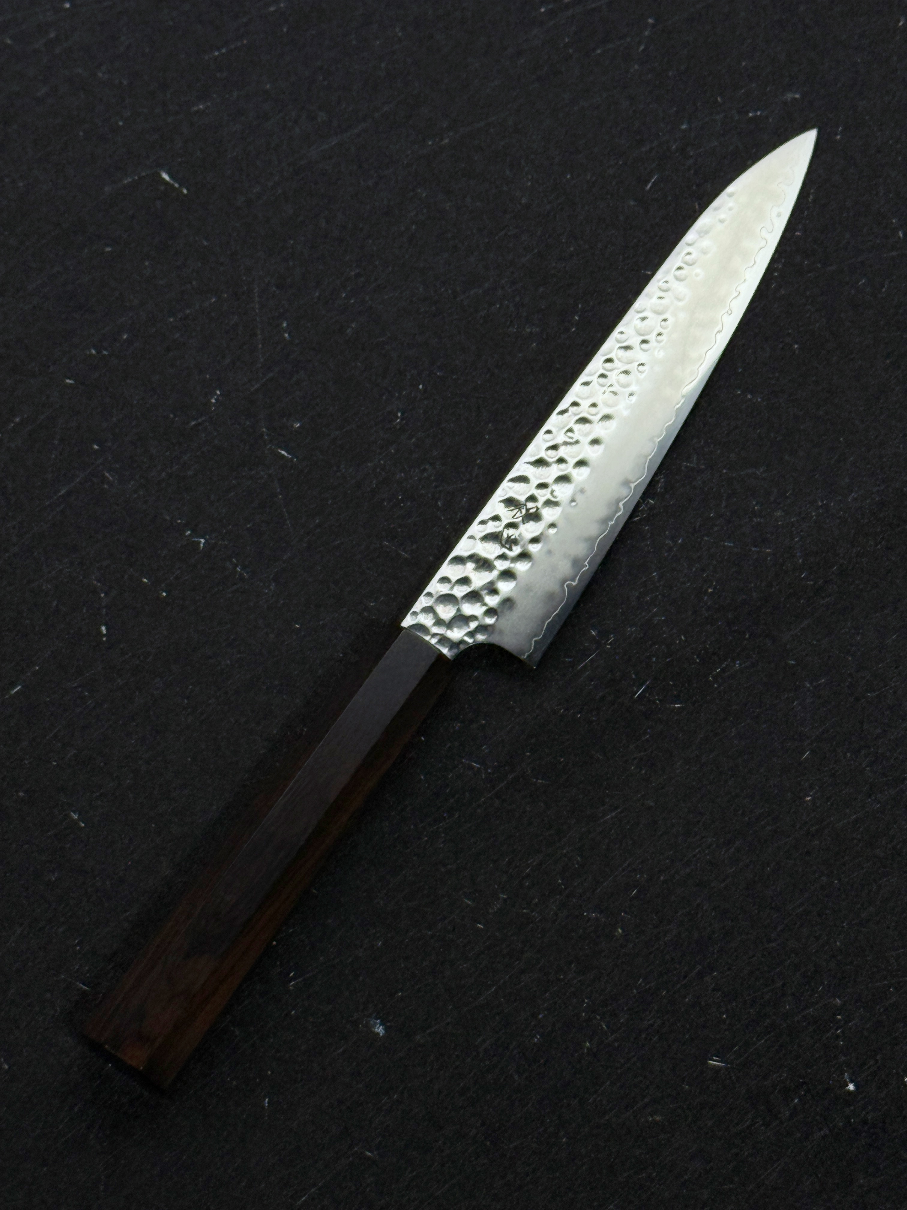 Hatsukokoro Hayabusa VG-10 Tsuchime Petty Ebony Handle