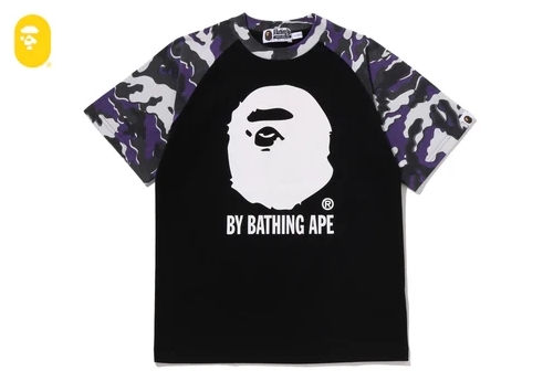 【BAPE童裝】青少年尺寸 0404發售GLITCH WOODLAND CAMO BY BATHING APE TEE