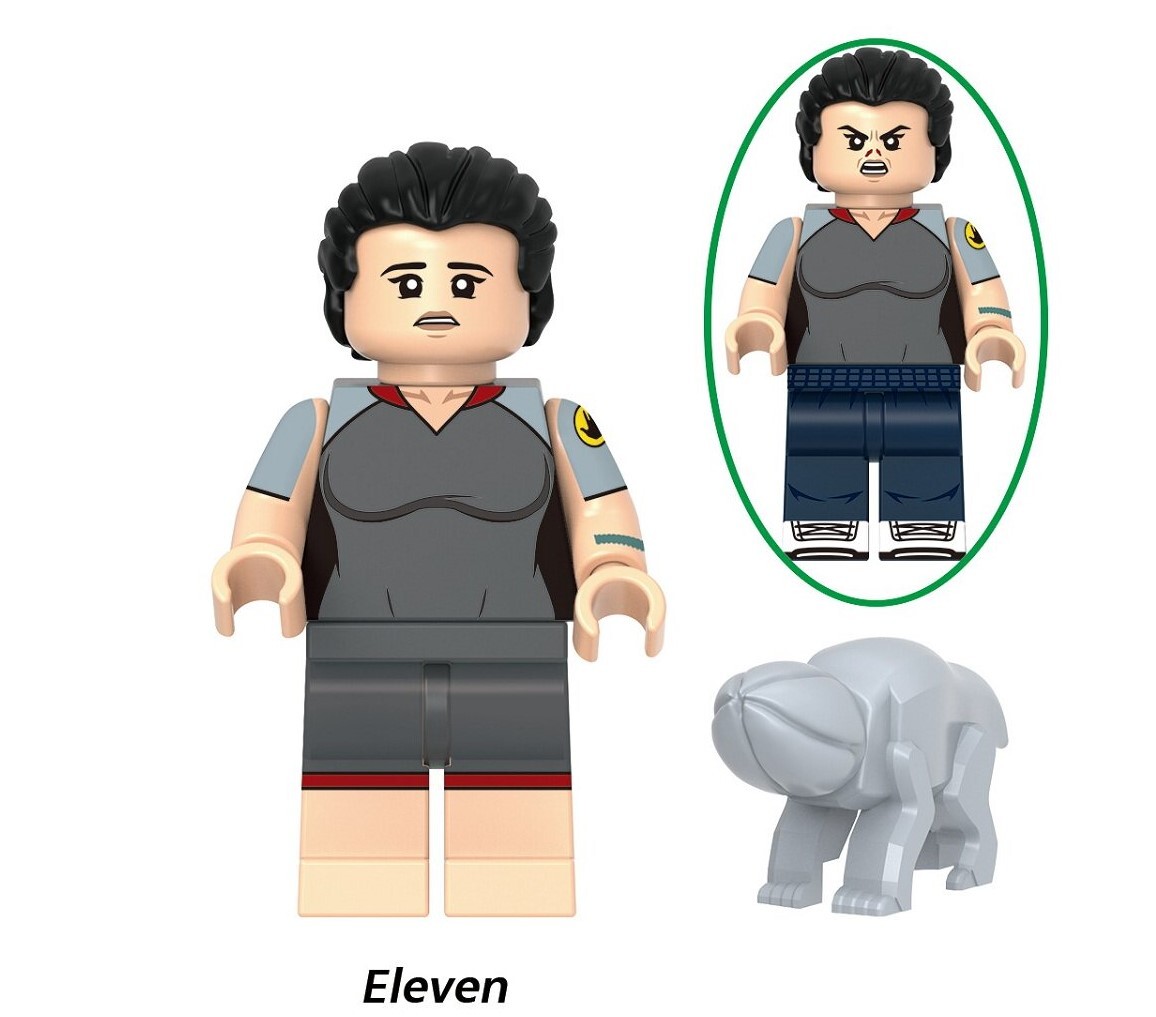 Stranger Things Eleven Custom Minifigures fit Lego G0196 GH0748