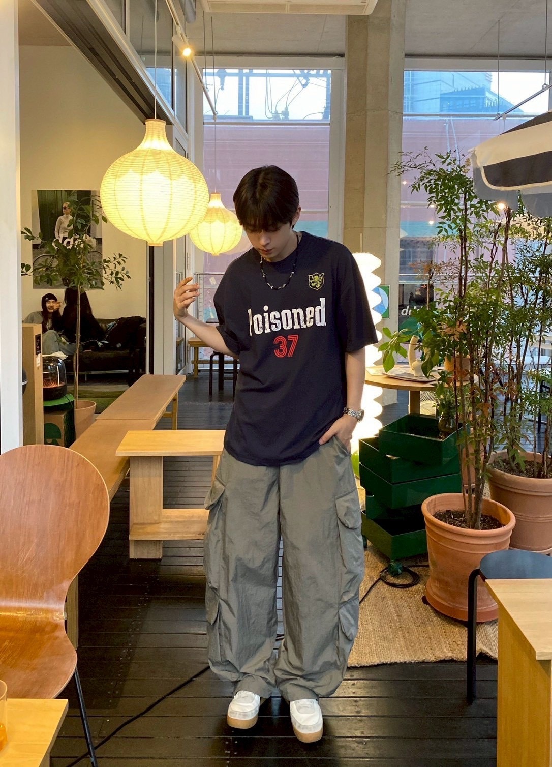 Poisoned 37 剝落 斑駁感 短袖