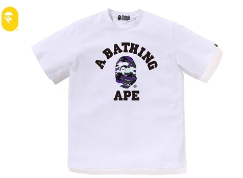 【BAPE童裝】青少年尺寸 0404發售GLITCH WOODLAND CAMO COLLEGE TEE