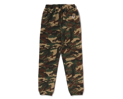 【BAPE童裝】青少年尺寸 0404發售GLITCH WOODLAND CAMO SHARK SWEAT PANTS