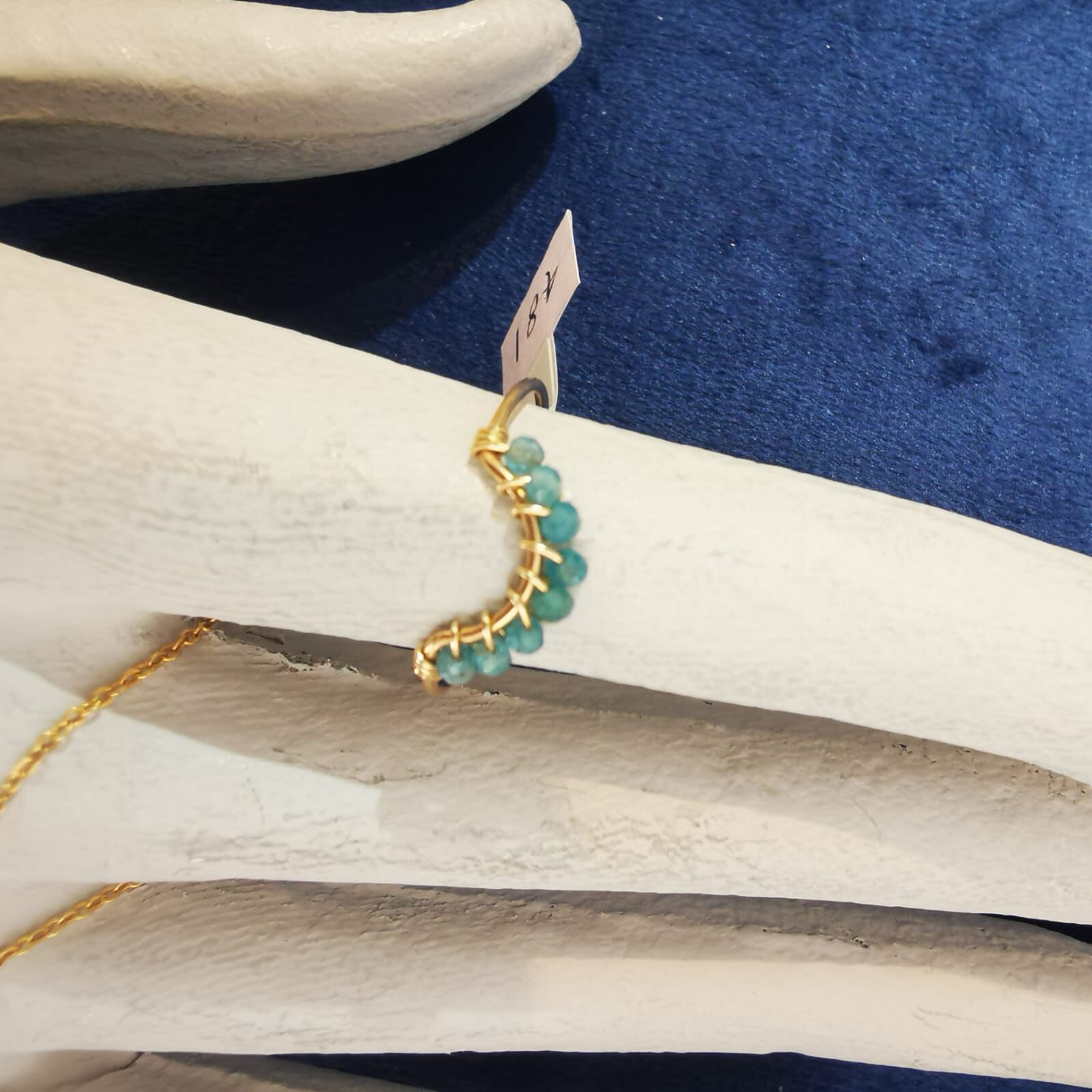 1YA0326-481 [YAY PARIS] Frida Ring - Apatite #100pafr144 (EU)