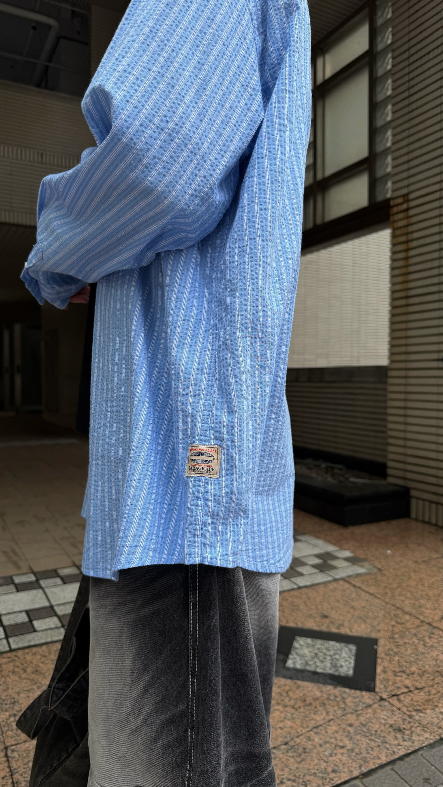 Paragraph日常直紋襯衫