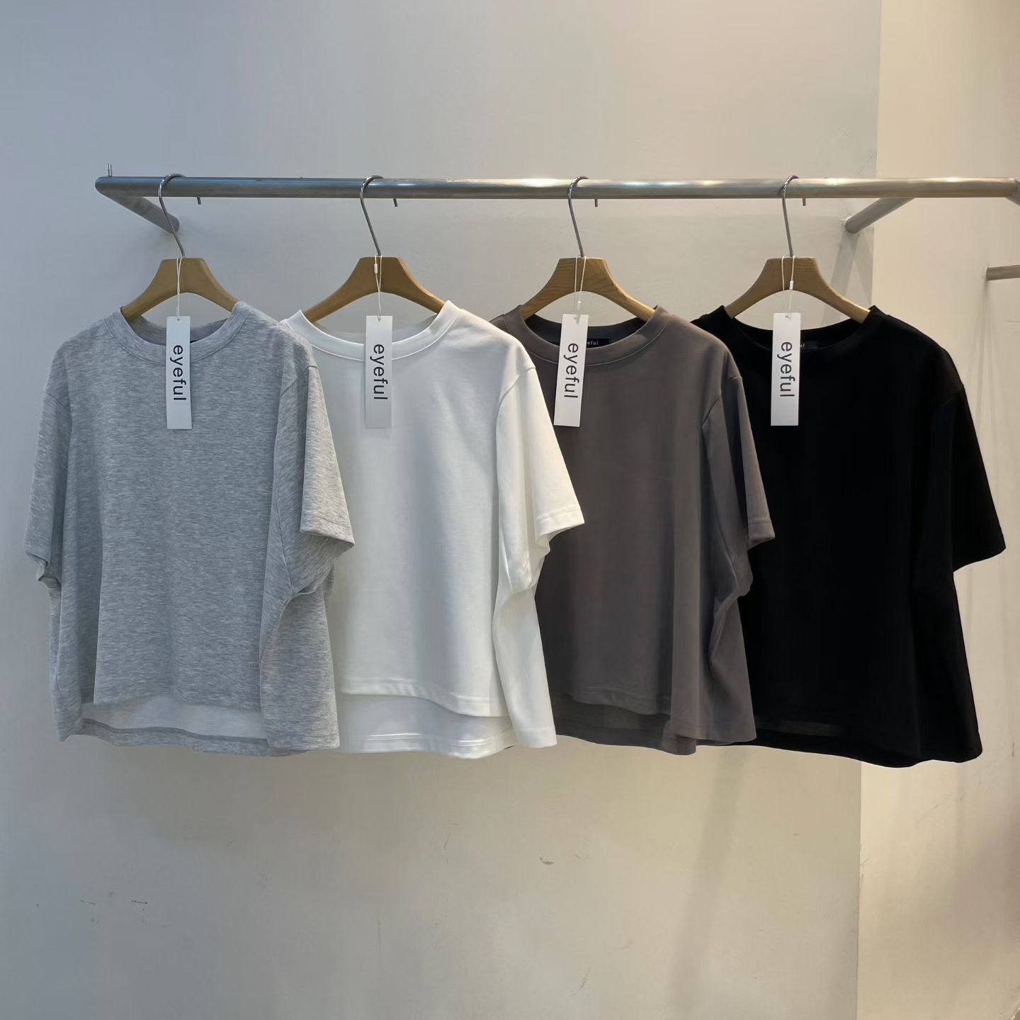 EY6002 兩側微收腰軟綿Tee