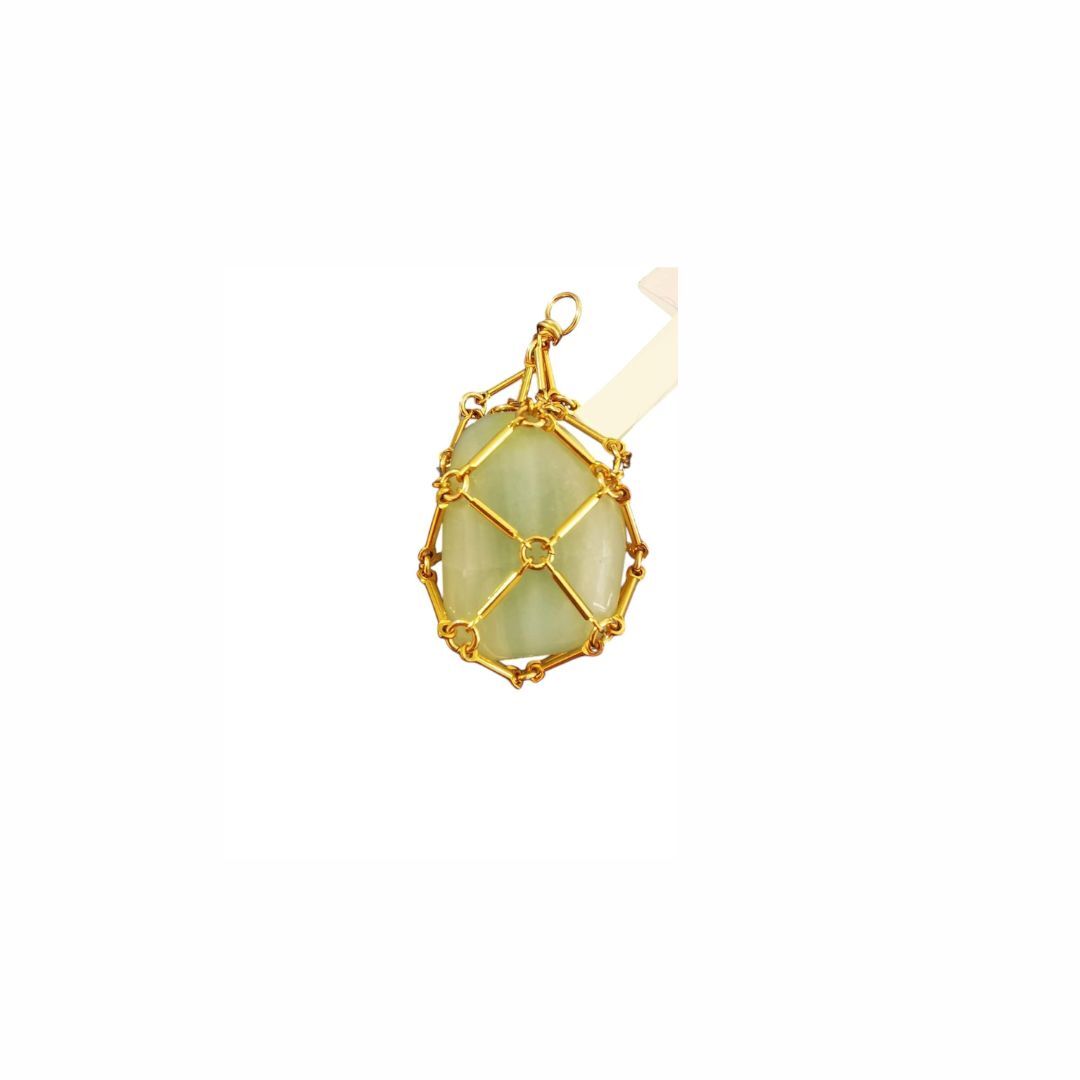 1YA0326-529 [YAY PARIS] Secret Pendant Pendentif- Amazonite #901masec113 (EU)