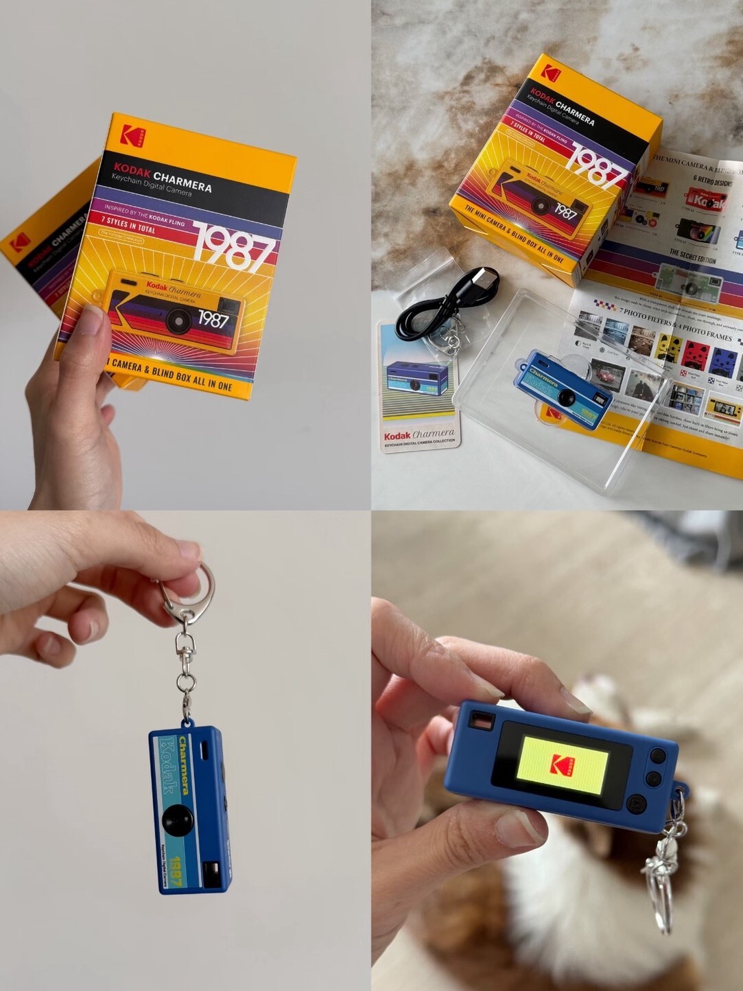 𝗞𝗼𝗱𝗮𝗸 𝗖𝗵𝗮𝗿𝗺𝗲𝗿𝗮 柯達 復古 數位相機 盲盒
