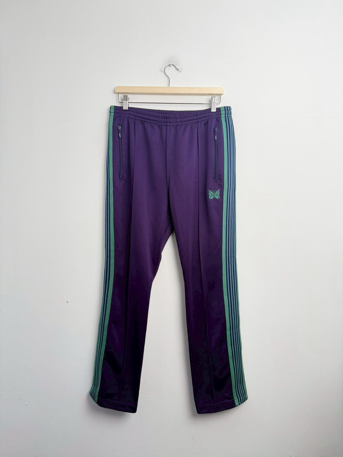 NEEDLES TRACK PANT - POLY SMOOTH SIZE M
