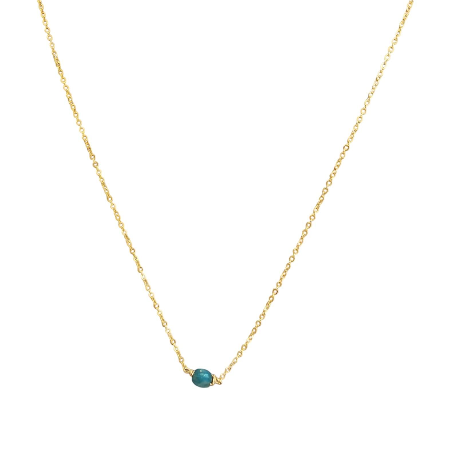 1YA0326-496 [YAY PARIS] Collier Stella - Apatite #510emst144 (EU)