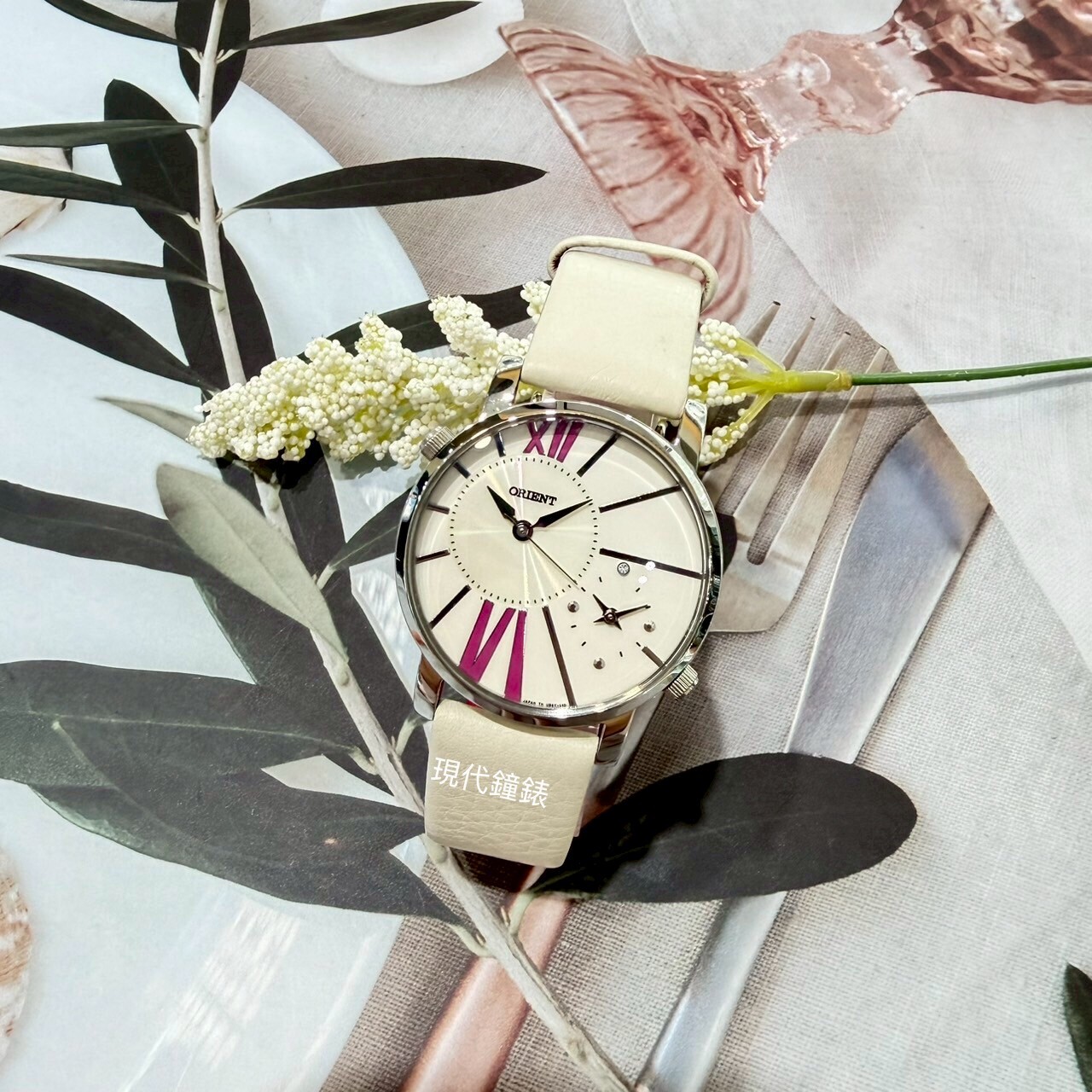 【Orient東方】簡約2地時間石英錶CUB8YSL 35mm 現代鐘錶