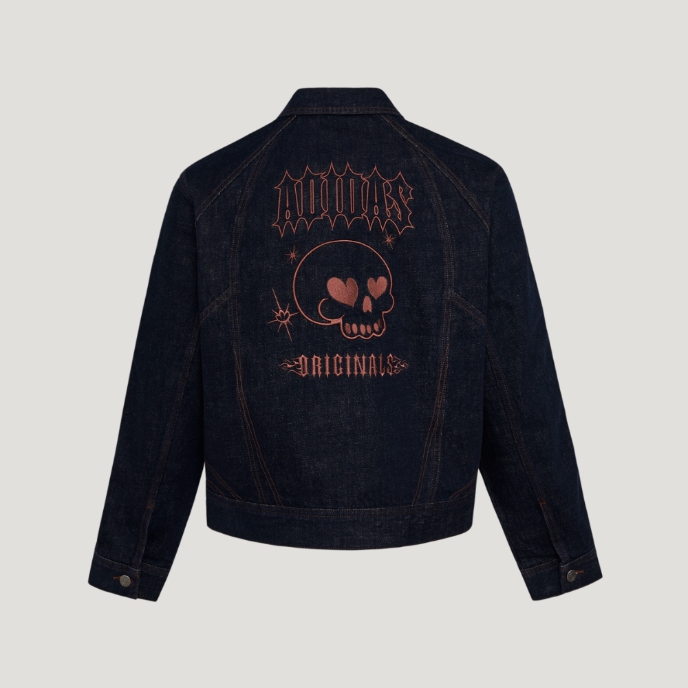 【代購】adidas Originals V-DAY 丹寧工裝外套 經典三葉草 KT6338