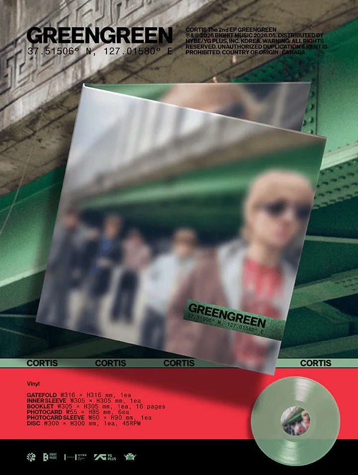 超限量 ⚠️ CORTIS 最新 骰子專輯 THE 2ND EP [GREENGREEN]