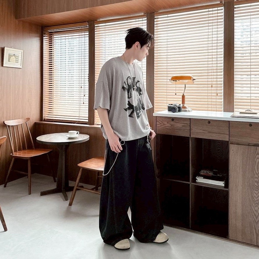 VOICE 旋轉 殘影 男女 短袖