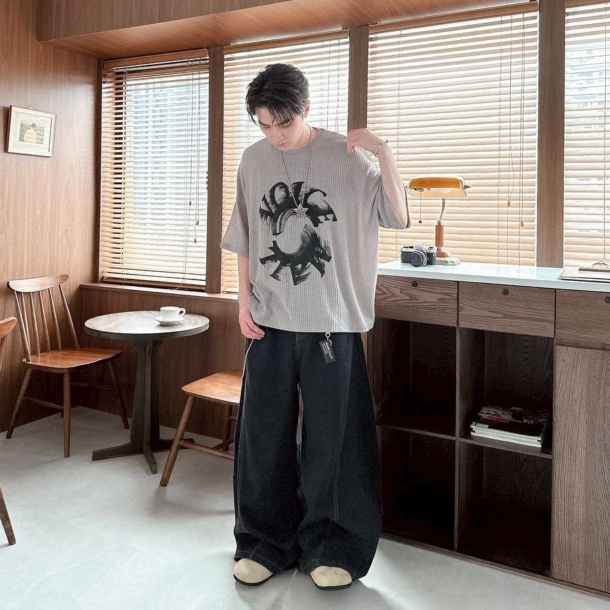 VOICE 旋轉 殘影 男女 短袖