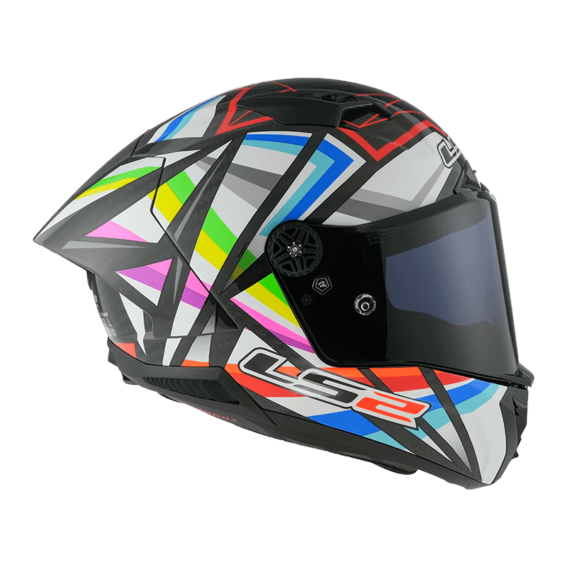 LS2 全罩式安全帽 FF805 THUNDER CARBON GP AERO FLASH 選手彩繪