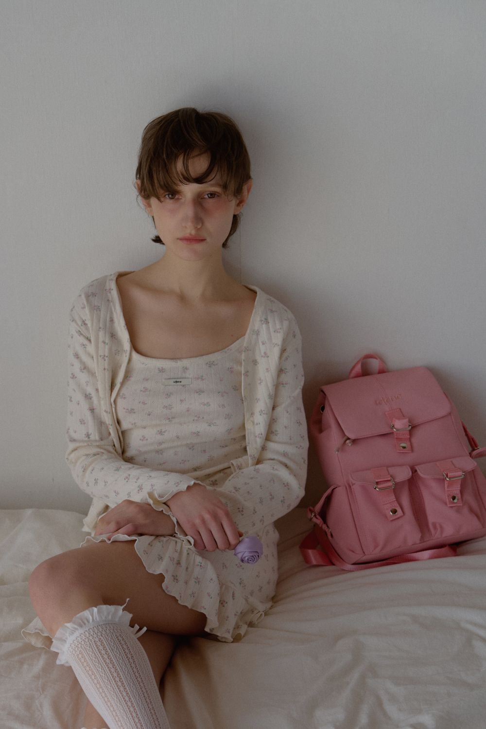 LETERIE 口袋後背包 粉色 LETERIE POCKET BACKPACK_PINK