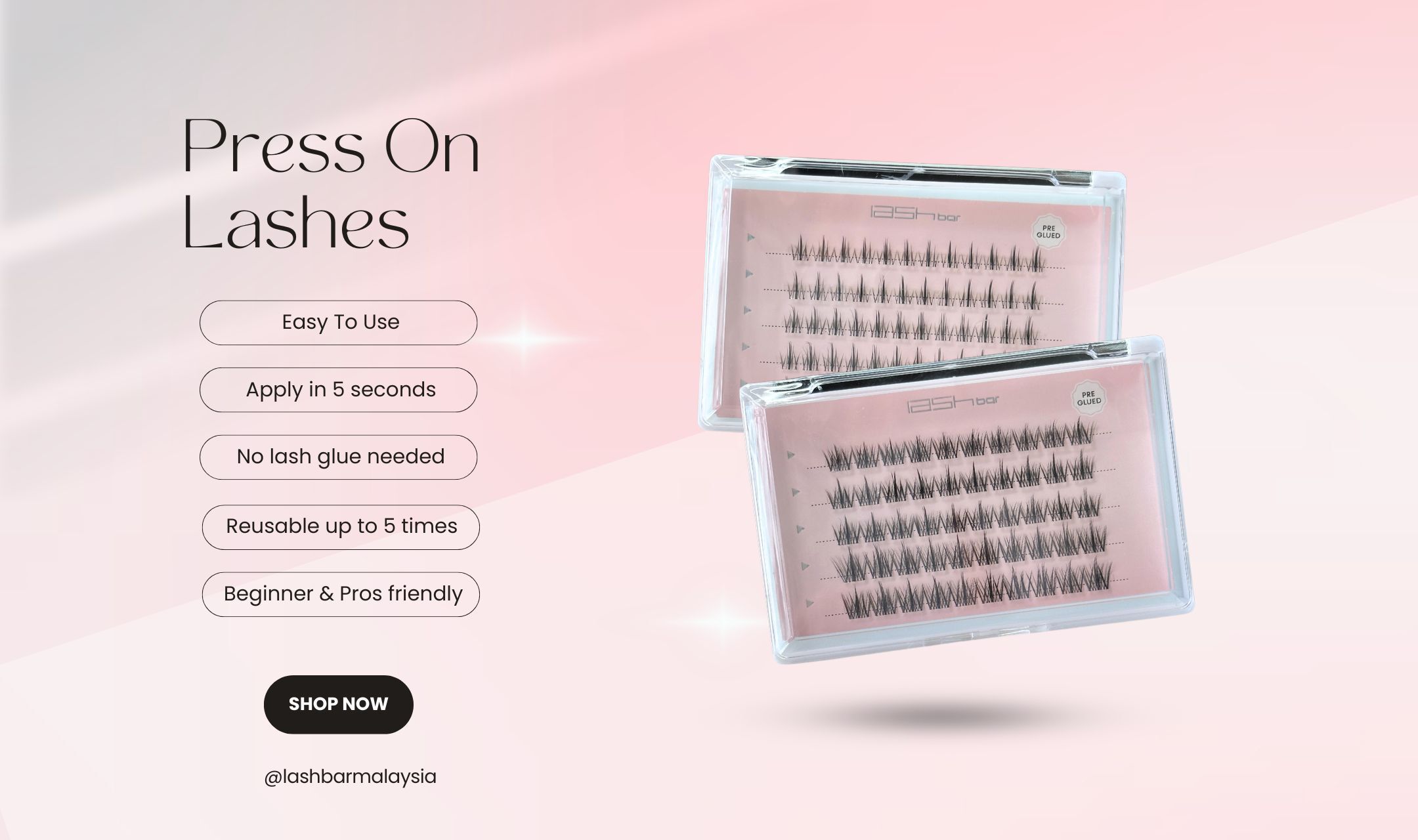 press on lashes