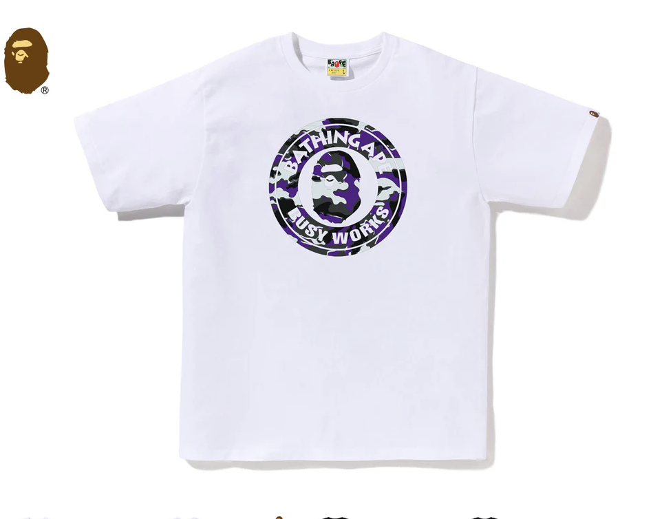 【BAPE】0404發售GLITCH WOODLAND CAMO BUSY WORKS TEE