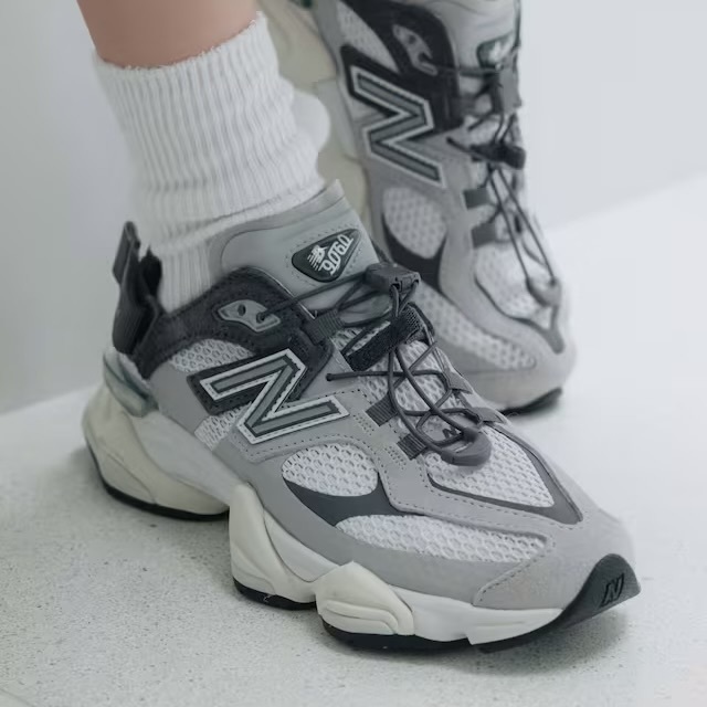 NEW BALANCE GRAY 9060 拼接灰 運動 涼鞋 中性鞋款 U90603FA