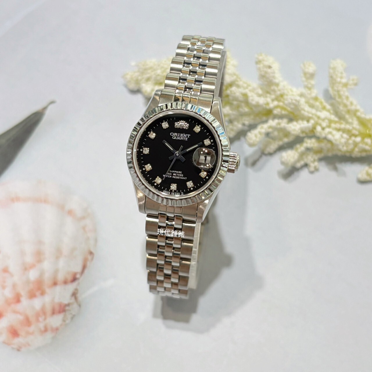 【Orient東方】經典優雅女錶HE71K03 26mm 現代鐘錶