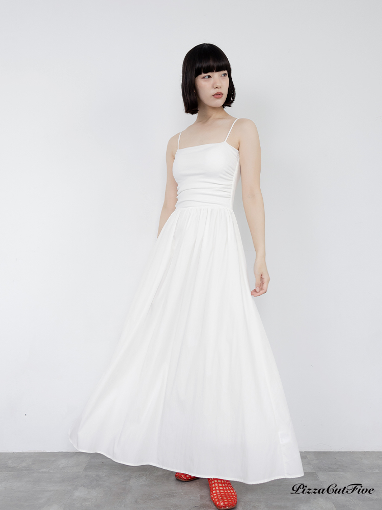 細肩帶BraTop腰身洋裝 PizzaCutFive PCF262487051