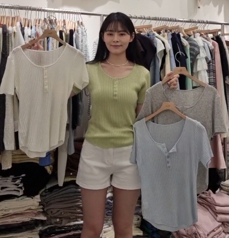 BM6058 涼感綫料小蠻腰上衣