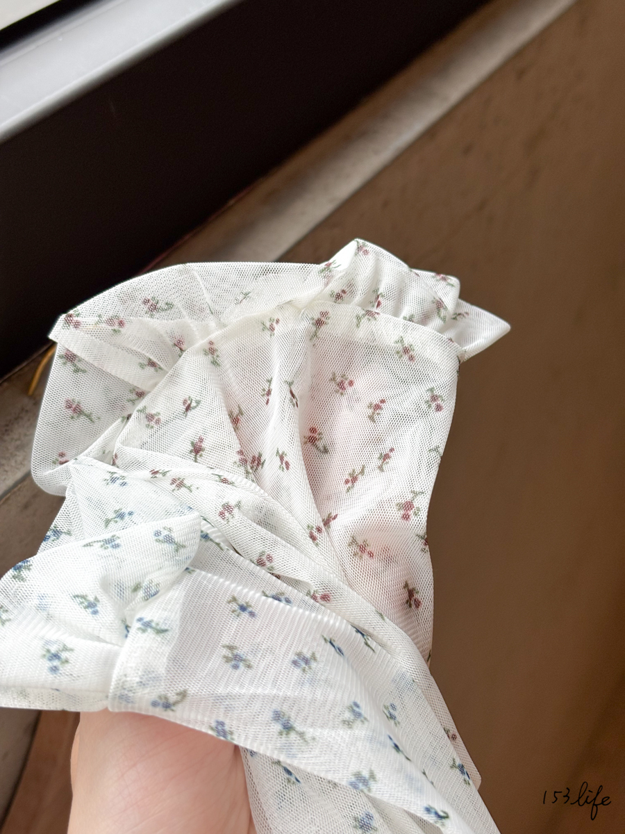 A9𝑙𝑎𝑑𝑦.質感小花透膚彈性立領捲邊內搭(2色)