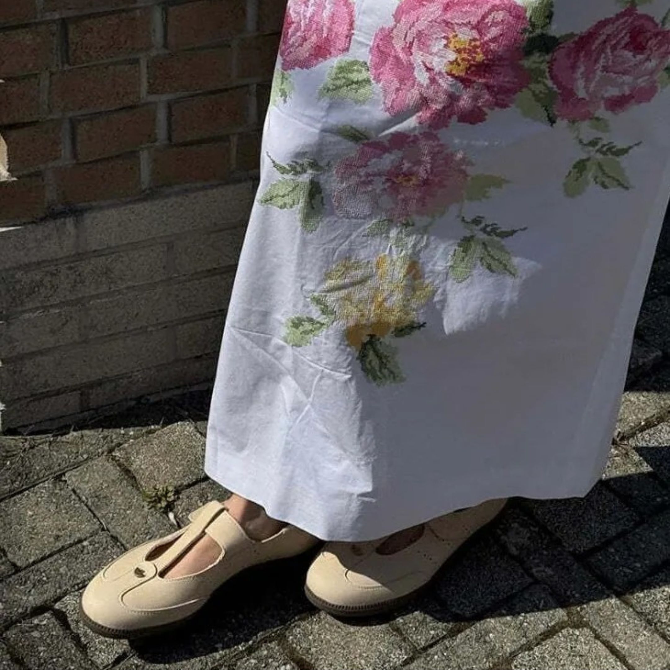 NICEDAY 代購 Adidas Originals Samba Jane 芭雷舞 米色 平底 KJ3969