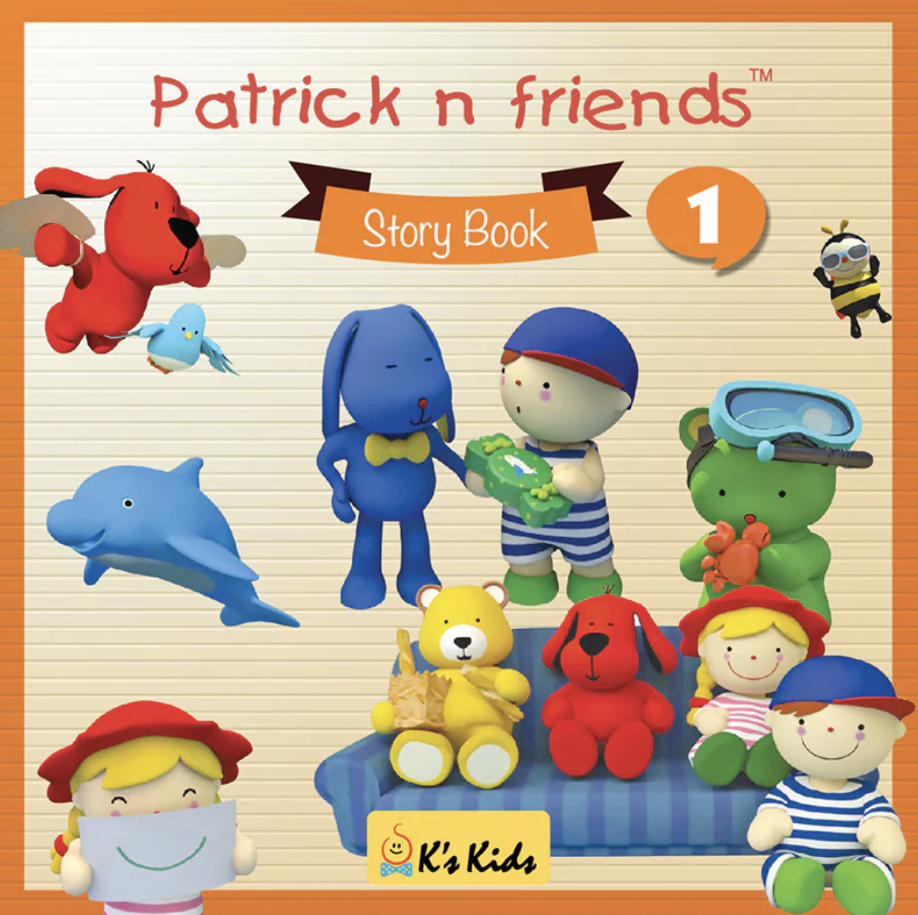 K's Kids Patrick 故事立方 Patrick Story Box KA10854