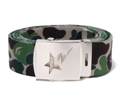 【BAPE配件】0404發售ABC CAMO STA GI BELT