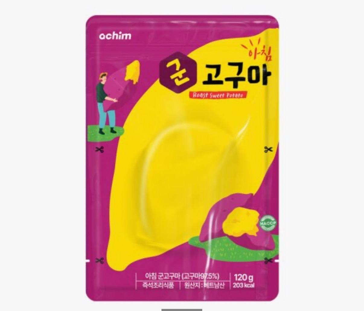 【直播】ACHIM  LX040673 即食蕃薯 120g