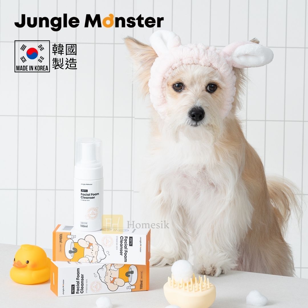 寵物保濕潔面泡沫 100毫升